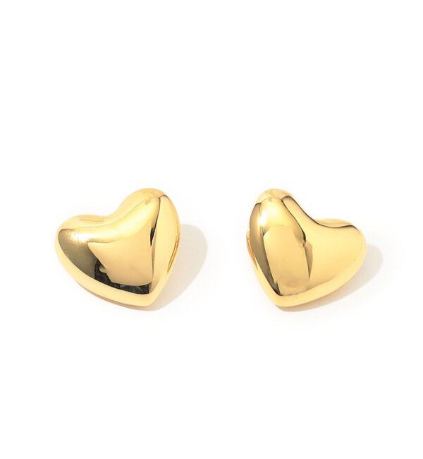 TOMORROWLAND GOODS「Annika Inez VOLUPTOUS ハートスタッズピアス」|ピアス|91 ゴールド