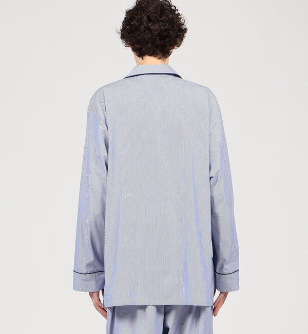 TOMORROWLAND HOME「コットンブロードストライプ パジャマ（メンズ）」|ルームウェア|