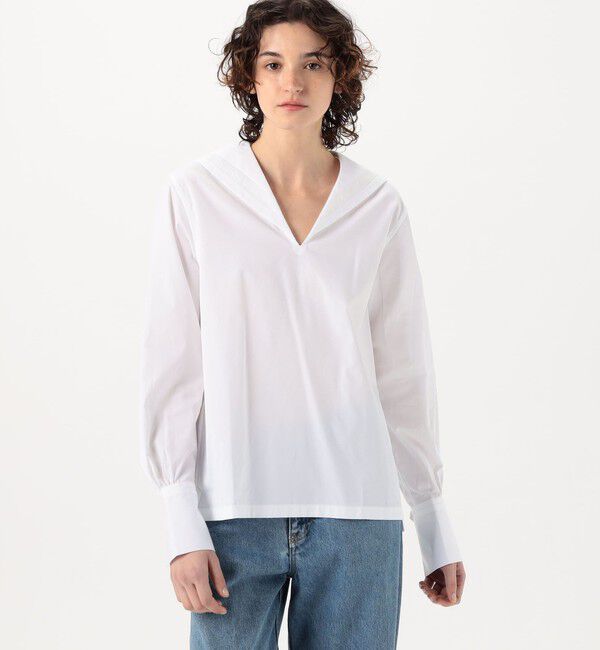 TOMORROWLAND BUYING WEAR「【別注】BOURRIENNE MARINE コットンシャツ」|シャツ・ブラウス|