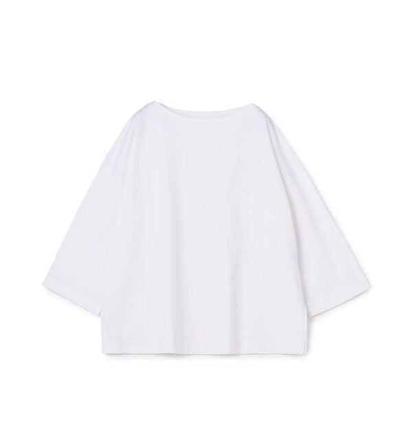 GALERIE VIE「ファインコットン ビッグTシャツ」|Tシャツ・カットソー|11 ホワイト