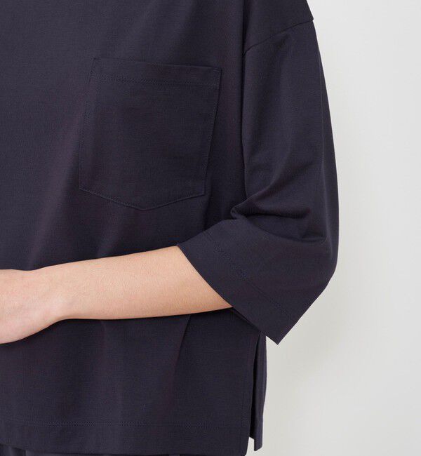 GALERIE VIE「ファインコットン ビッグTシャツ」|Tシャツ・カットソー|