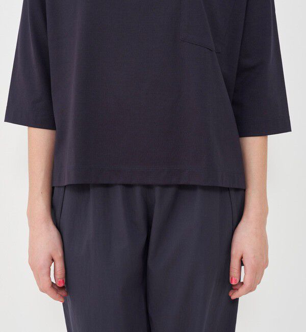 GALERIE VIE「ファインコットン ビッグTシャツ」|Tシャツ・カットソー|