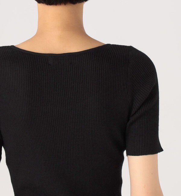 Ballsey「ストレッチラミー ラウンドネックプルオーバー」|ニット・セーター|