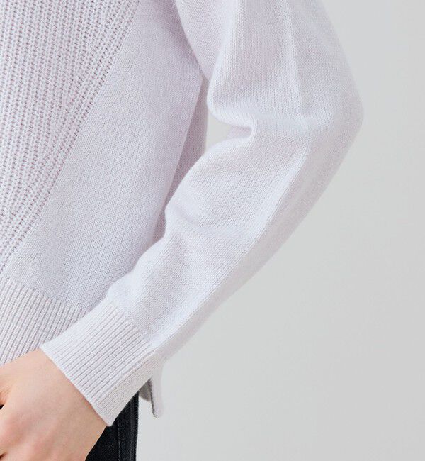 GALERIE VIE「パステルムリネ クルーネックプルオーバー」|ニット・セーター|