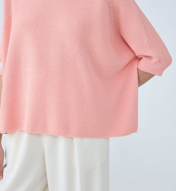 Ballsey「モスステッチ ワイドプルオーバー」|ニット・セーター|