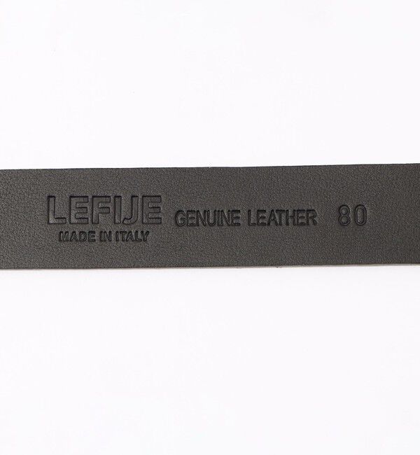 TOMORROWLAND GOODS「LEFIJE DOUBLE BAND ベルト」|ベルト|