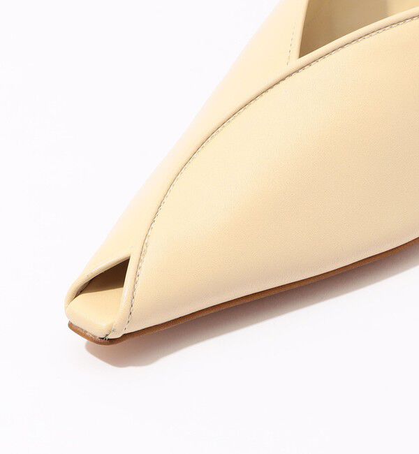 TOMORROWLAND GOODS「HENRI EN VARGO IRINA オープントゥパンプス」|パンプス|