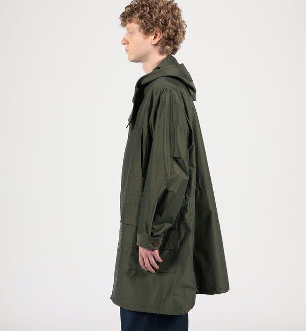 TOMORROWLAND MENS「シルクコットンタフタ フーデッドコート」|その他|