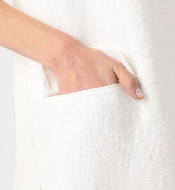 DES PRES「ファブリックコンビ ロングジレ」|ベスト・ジレ|