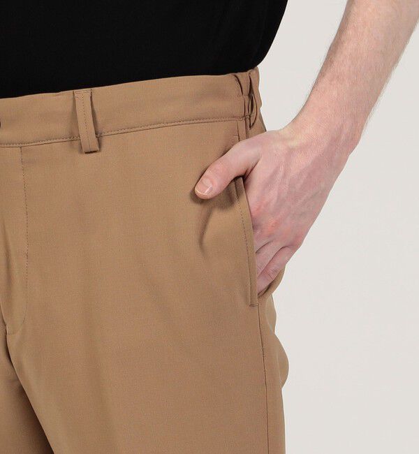 TOMORROWLAND MENS「ポリエステルウール イージースラックス」|スラックス|