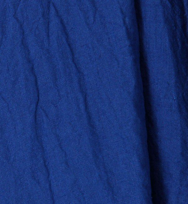 GALERIE VIE「ランダムリネン フレアハーフパンツ」|キュロット|