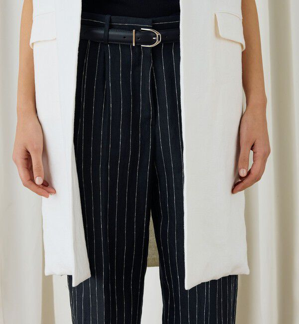 DES PRES「ファブリックコンビ ロングジレ」|ベスト・ジレ|