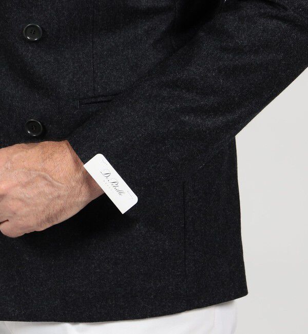 TOMORROWLAND MENS「【別注】De Petrillo SIBILLA ウールフランネル ダブルブレステッド6Bジャケット」|テーラードジャケット|