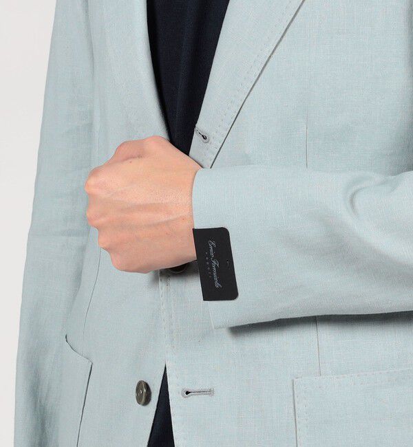 TOMORROWLAND BUYING WEAR「ERRICO FORMICOLA リネン シングルブレステッド3Bジャケット」|テーラードジャケット|