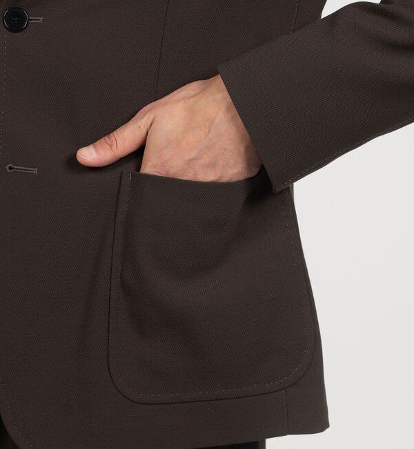 TOMORROWLAND MENS「ポリエステルウール シングルブレステッド2Bジャケット OFF LIMITS V.B.CANONICO」|テーラードジャケット|