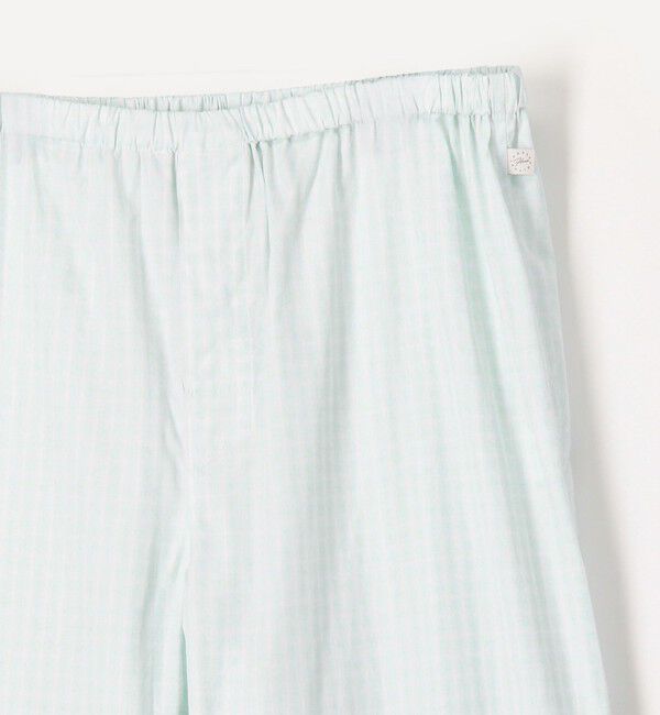 TOMORROWLAND HOME「コットンブロード チェック パジャマ（メンズ）」|ルームウェア|