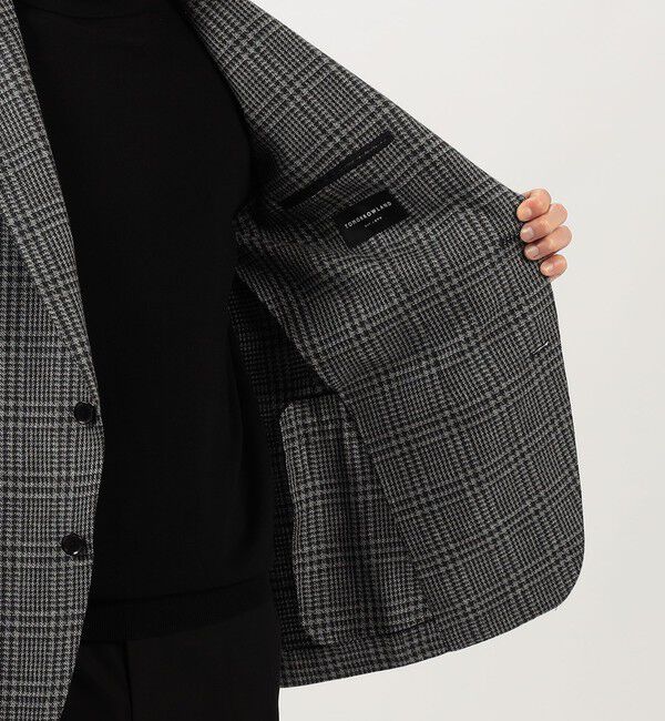 TOMORROWLAND MENS「シルクウール シングルブレステッド 2Bジャケット DI PRAY」|テーラードジャケット|
