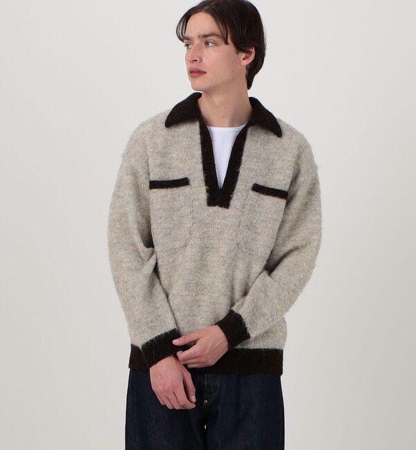 TOMORROWLAND BUYING WEAR「HAVERSACK ATTIRE ウール スキッパープルオーバーニット」|ニット・セーター|