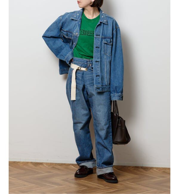  「ラップデニム5ポケットパンツ」|デニム|