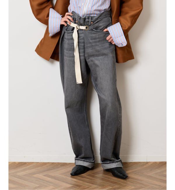  「ラップデニム5ポケットパンツ」|デニム|