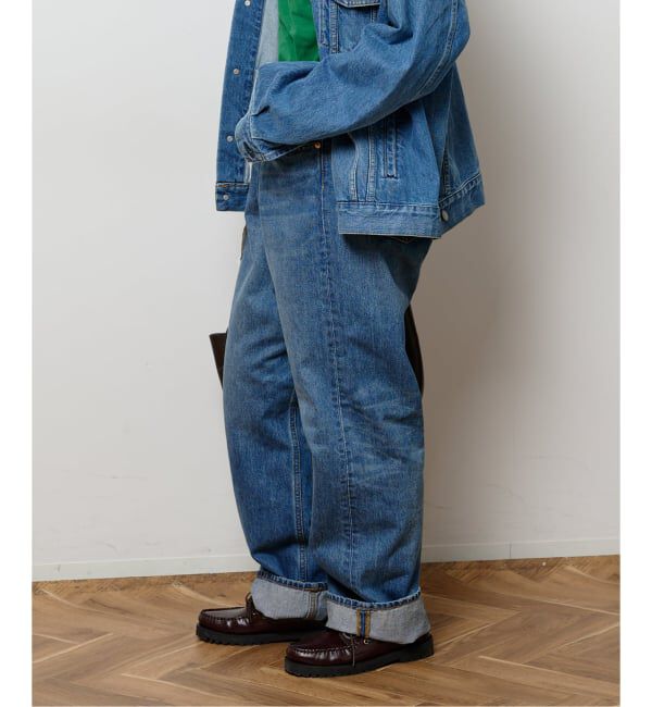  「ラップデニム5ポケットパンツ」|デニム|