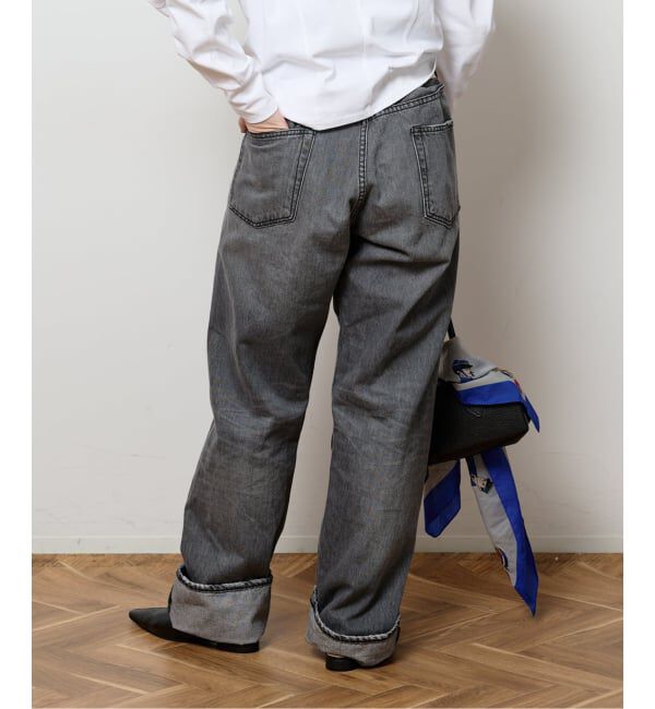  「ラップデニム5ポケットパンツ」|デニム|