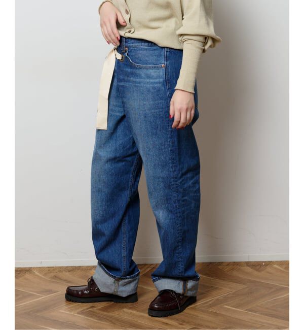  「ラップデニム5ポケットパンツ」|デニム|