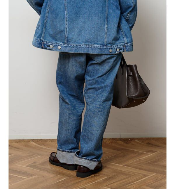  「ラップデニム5ポケットパンツ」|デニム|