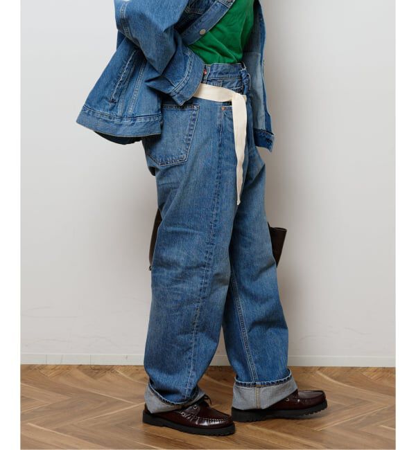  「ラップデニム5ポケットパンツ」|デニム|