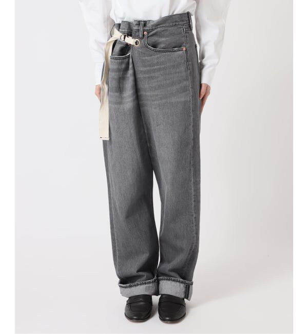  「ラップデニム5ポケットパンツ」|デニム|