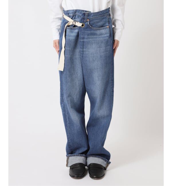  「ラップデニム5ポケットパンツ」|デニム|