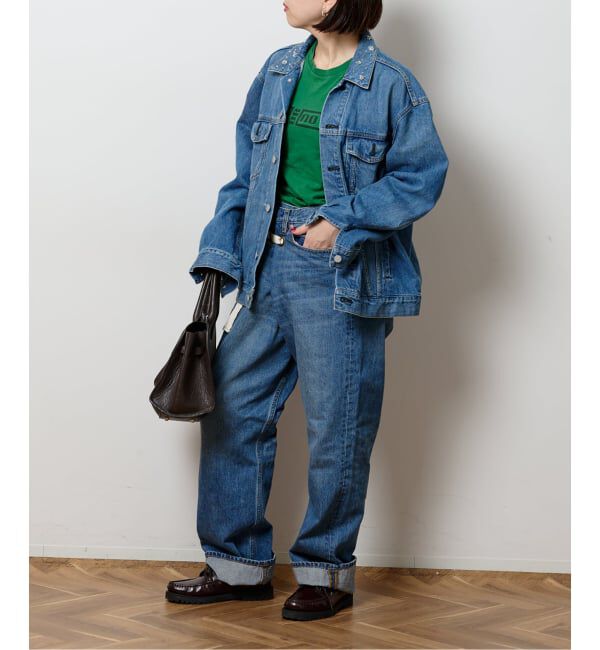  「ラップデニム5ポケットパンツ」|デニム|