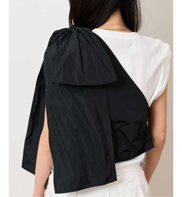  「ONE SHOULDER TAFFETA ブラウス」|シャツ・ブラウス|