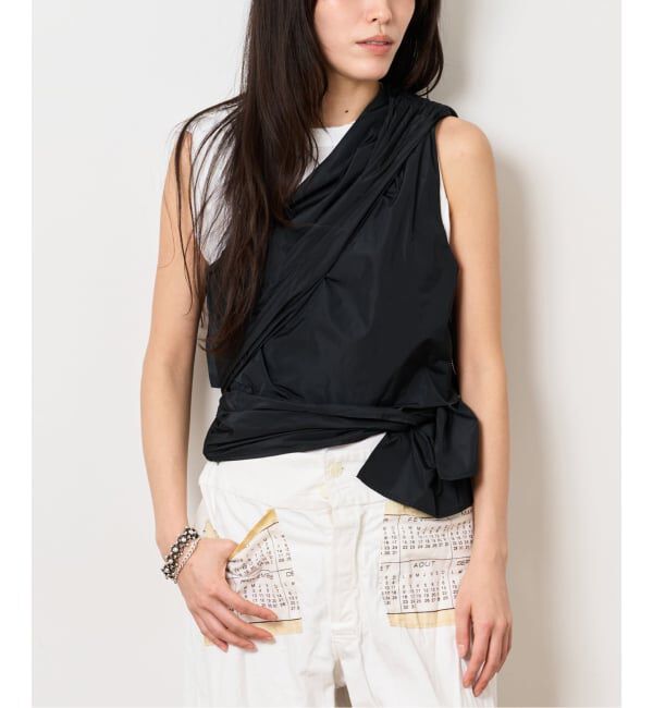  「ONE SHOULDER TAFFETA ブラウス」|シャツ・ブラウス|