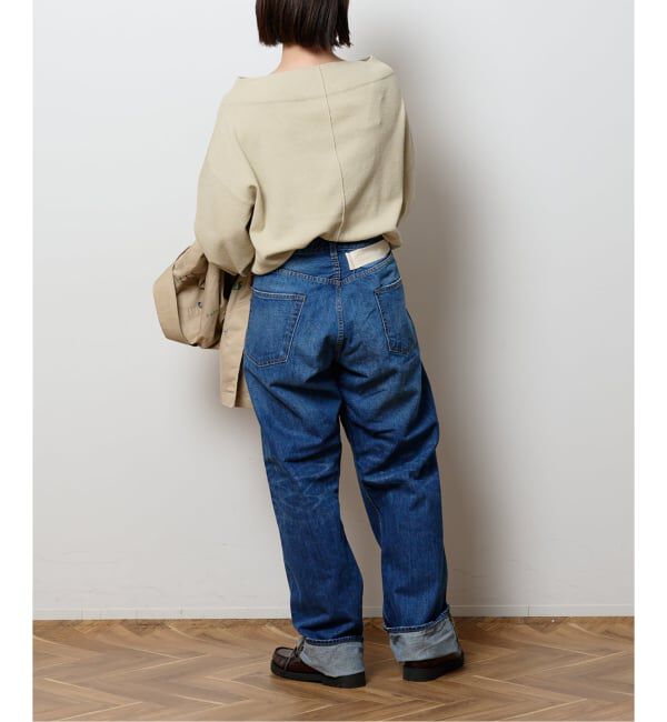  「2WAYワイドネックルーズKNIT CARDIGAN TOPS：ニット」|ニット・セーター|