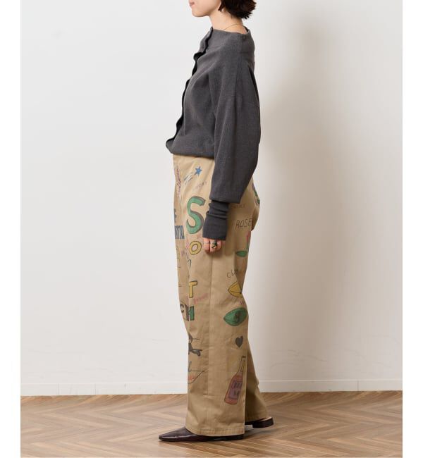  「2WAYワイドネックルーズKNIT CARDIGAN TOPS：ニット」|ニット・セーター|