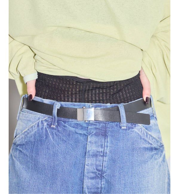  「《追加予約》【LEFIJE/レフィエ】GI レザーベルト M4411CATRESOR」|ベルト|