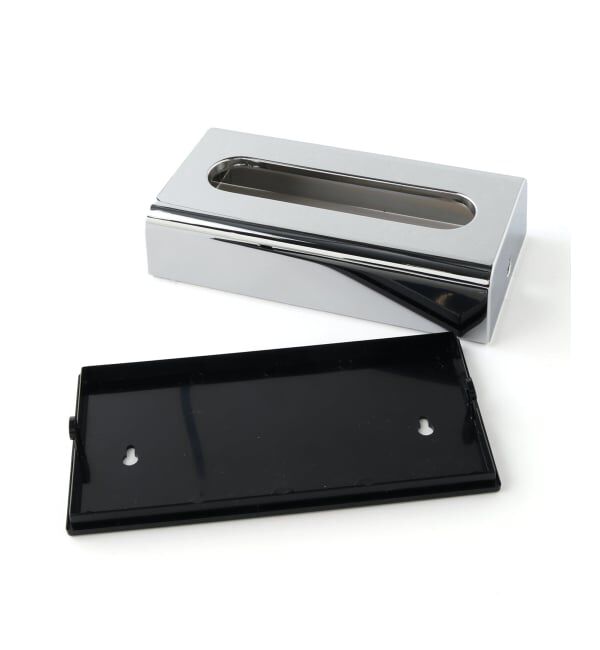 journal standard Furniture「【GEDY/ゲティ】 TISSUE BOX CHROME ティッシュケース」|ステーショナリー|