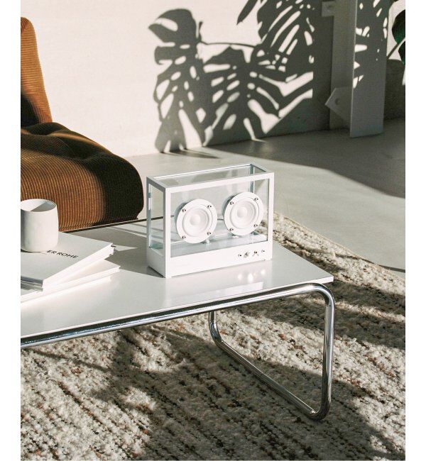 journal standard Furniture「★【TRANSPARENT/トランスペアレント】SMALL TRANSPARENT WHITE　スピーカー」|電化製品|ホワイト