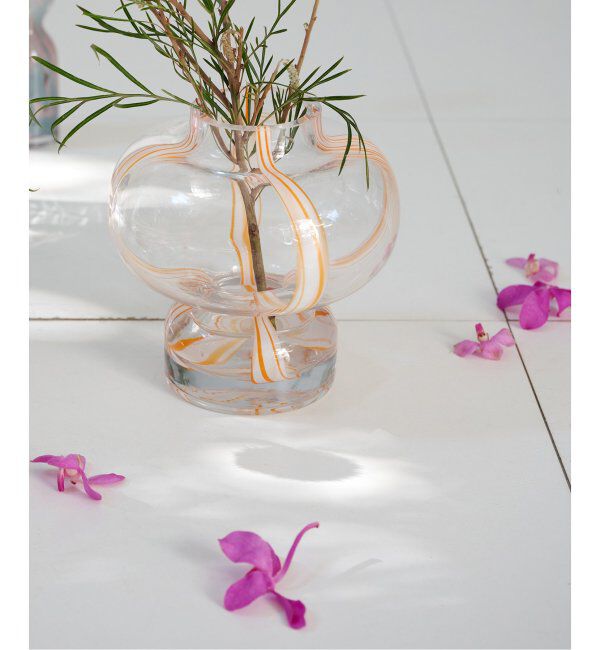 journal standard Furniture「GLASS VASE ROBBIA　フラワーベース 花器 花瓶」|その他|