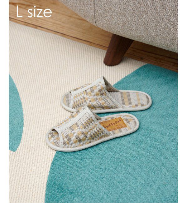 ACME「SLIPPER OVERSHOT Lサイズ　スリッパ」|ルームシューズ|ベージュ