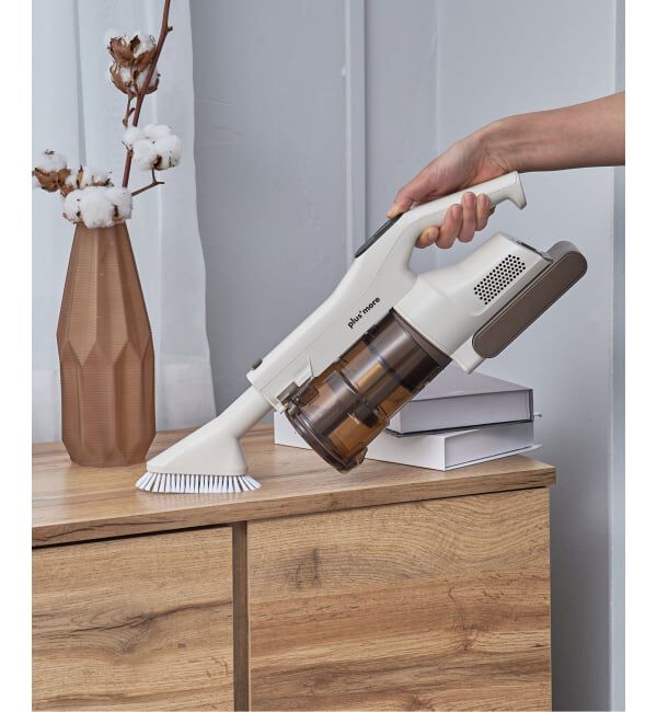 journal standard Furniture「★《WEB限定予約》【plus more】STICK CLEANER 2ATACHMENT　コードレスクリーナー」|電化製品|