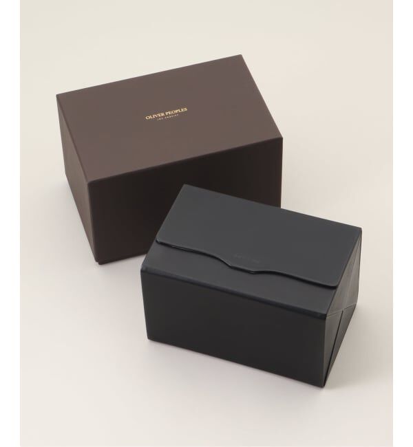 EYETHINK「【Oliver Peoples】Genuine Leather Four Frame Case Black」|その他|