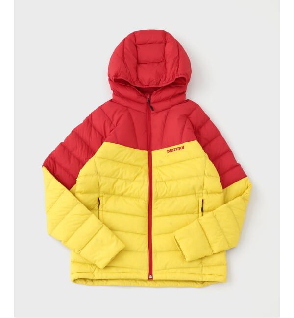 JOINT WORKS「Marmot / マーモット Lance Down Hoodie」|ダウン|レッド