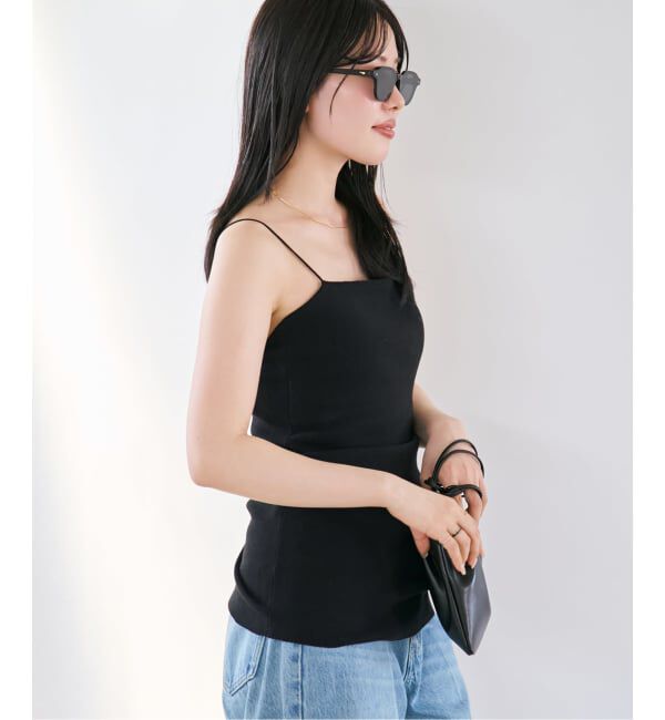 Plage「《予約》パットニットキャミ」|インナー|