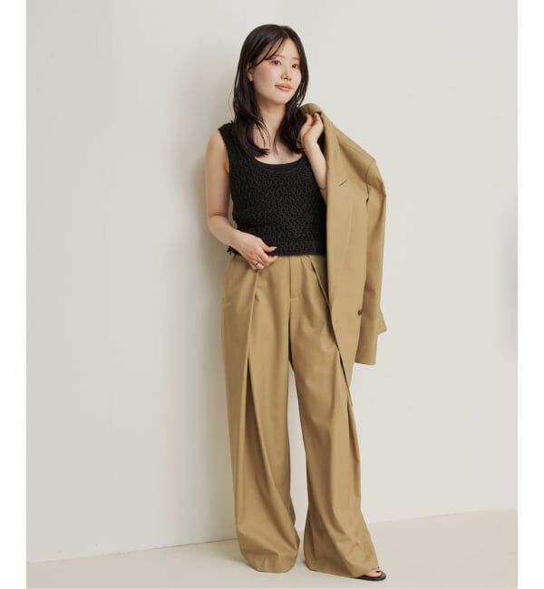 Plage「《予約》R&rsquo;IAM WOOSTED パンツ」|その他|