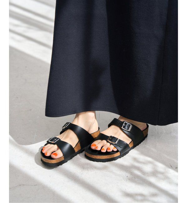 IENA「BIRKENSTOCK/ビルケンシュトック 別注 Sydney LENA Black」|サンダル|