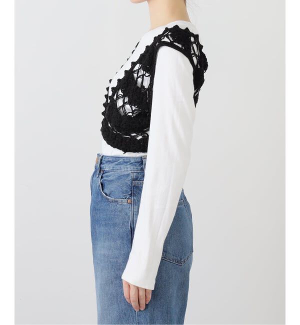 IENA LA BOUCLE「MAYDI/マイディ flower crochet ブラトップ CONEXION」|その他|
