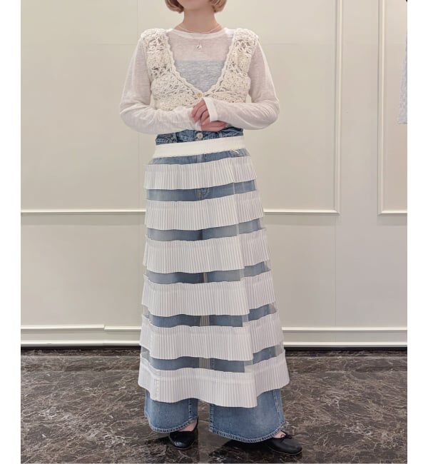 IENA LA BOUCLE「MAYDI/マイディ flower crochet ブラトップ CONEXION」|その他|