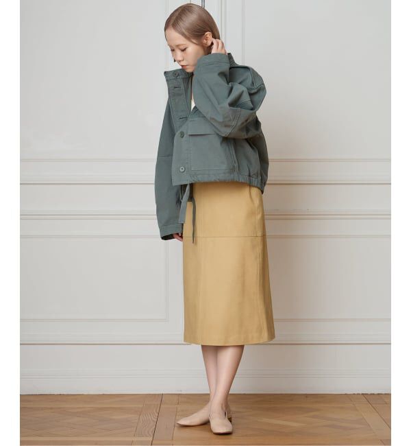 IENA LA BOUCLE「IENA LA BOUCLE GOATLEATHER スカート」|スカート|